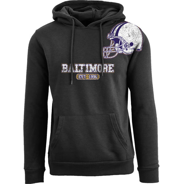 Women's Awesome Football Helmet Pull Over Hoodie