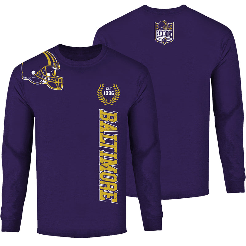 Men's Football Home Team Long Sleeve Shirt