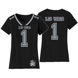 Women's Football Team Jersey T-Shirts - Las Vegas