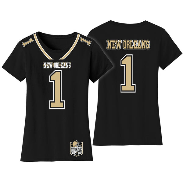 Women's Football Team Jersey T-Shirts - New Orleans