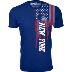 Men Football USA Flag T-Shirt - New York