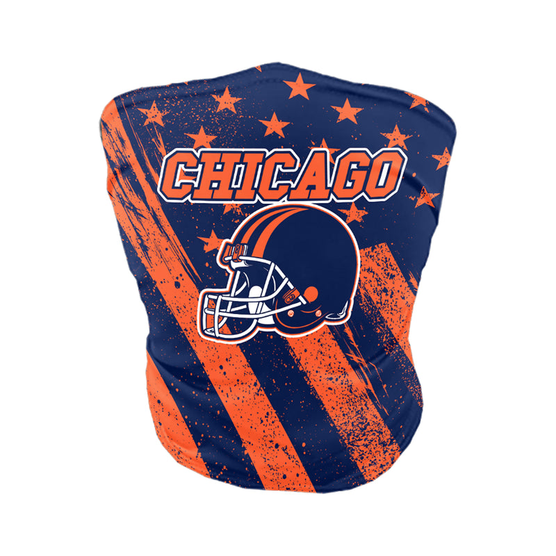 Football USA Flag Gaiter - Chicago