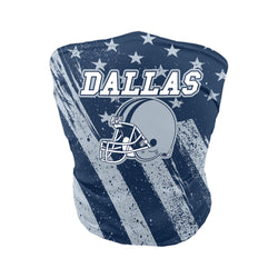 Football USA Flag Gaiter - Dallas