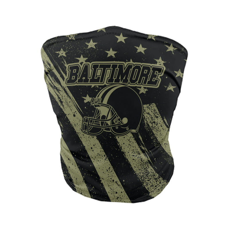 Football Salute Gaiter - Baltimore