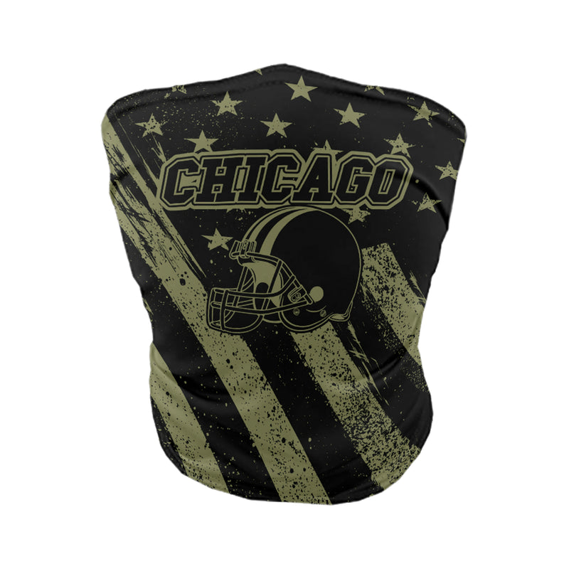 Football Salute Gaiter - Chicago