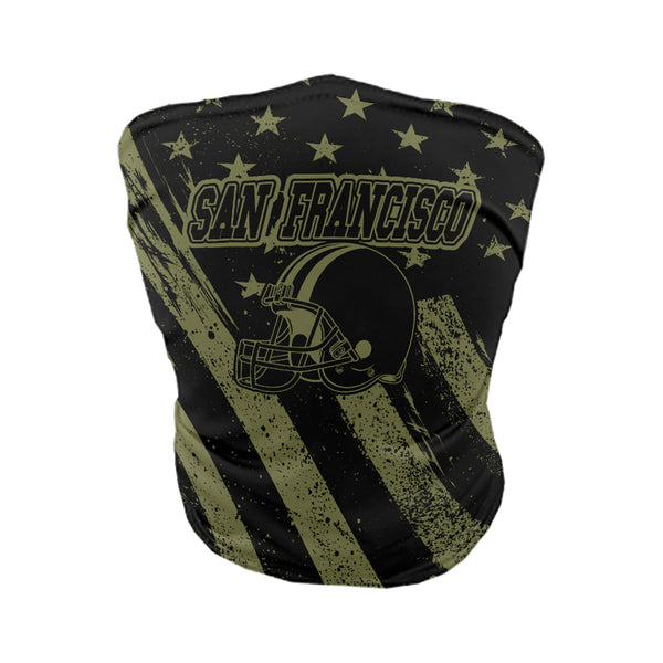 Football Salute Gaiter - San Francisco