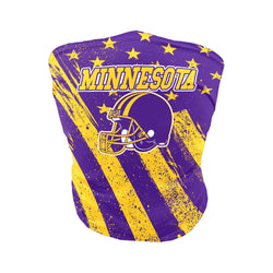 Football USA Flag Gaiter - Minnesota