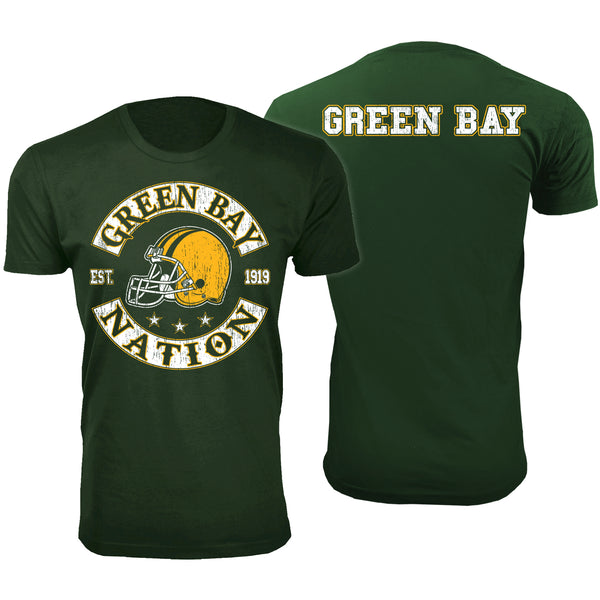 Men's Football Nation T-shirts - Green Bay