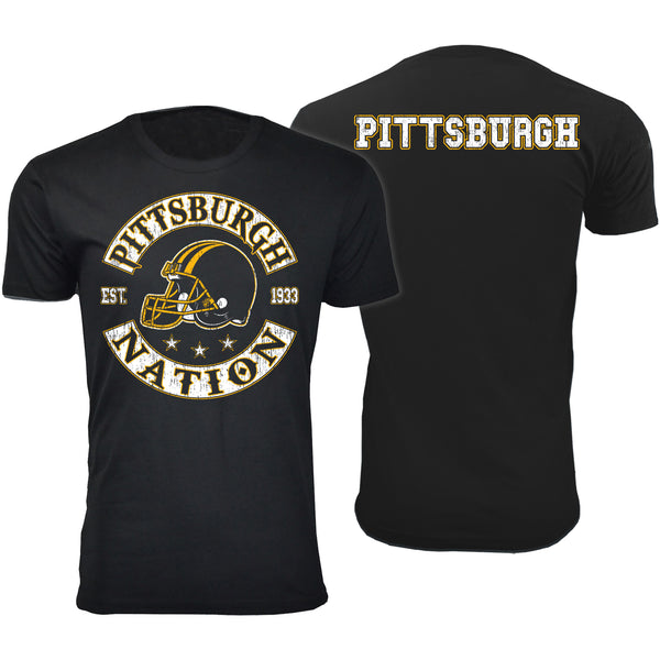 Men's Football Nation T-shirts - Pittsburgh