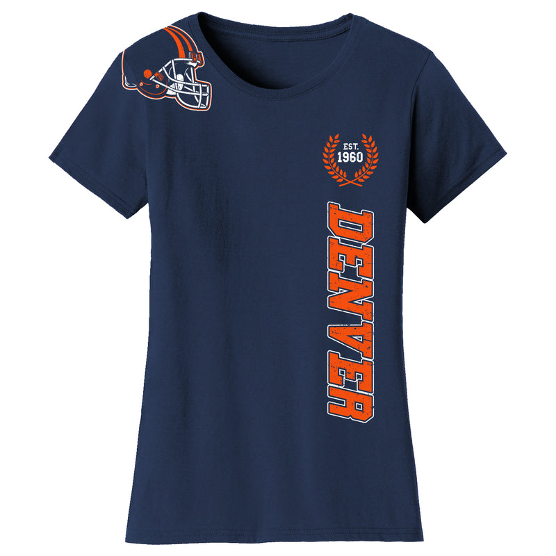 Women's Football Home Team T-Shirts - Denver