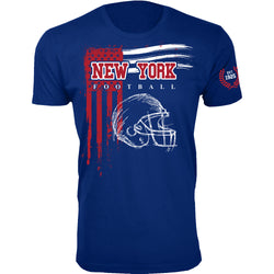 Men's Vintage USA Flag Football T-shirts - New York