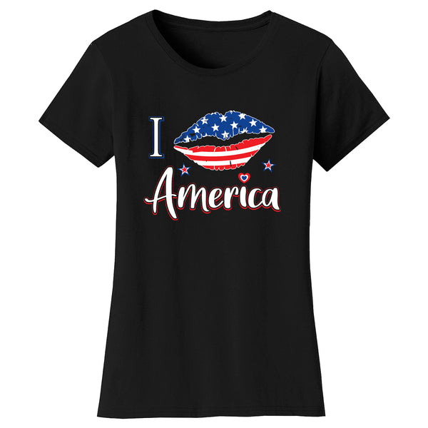 Women's 4th of July - I Lip America