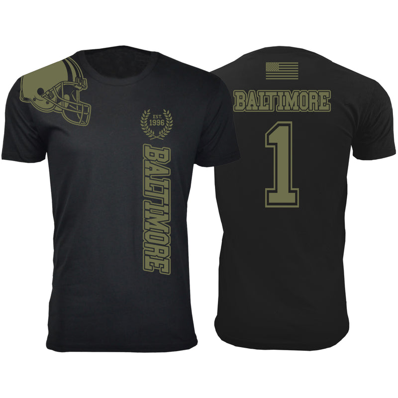 Men's Football Salute T-shirts - Baltimore