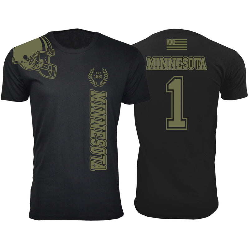 Men's Football Salute T-shirts - Minnesota