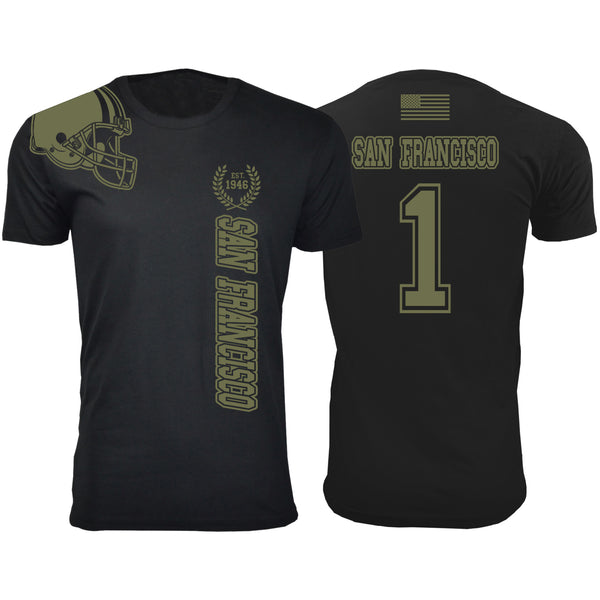 Men's Football Salute T-shirts - San Francisco