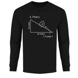 Men's LS Funny Nerd - Find X