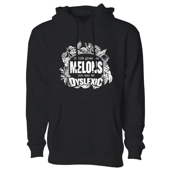 Men's Funny Nerd Pull Over Hoodie - If Life Gives You Melons