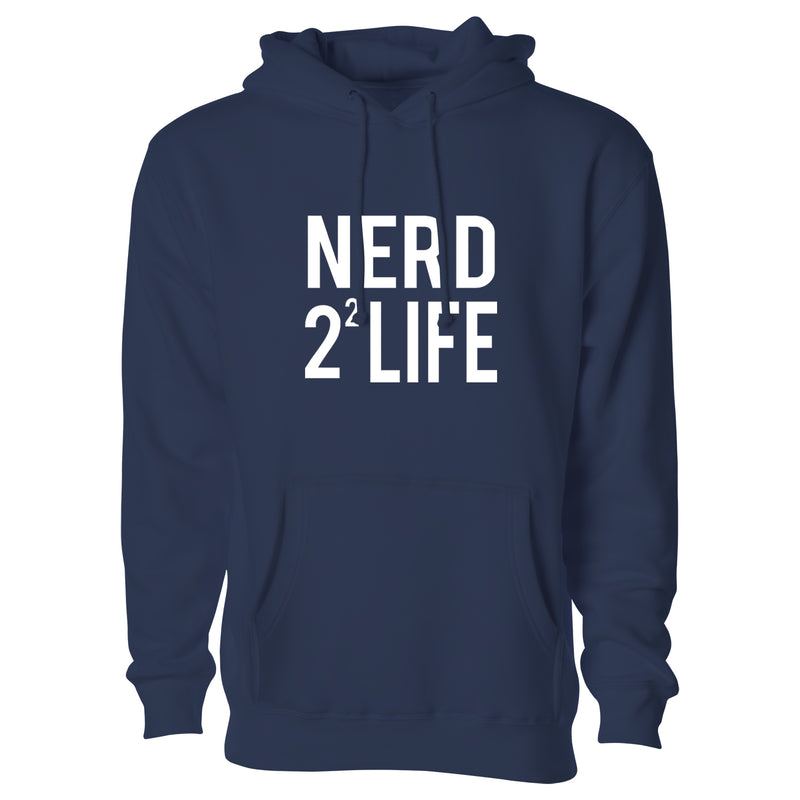 Women's Funny Nerd Pullover Hoodie - Nerd 2^2 Life