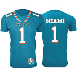 Men's Football Team Jersey T-Shirts - Miami