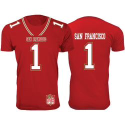 Men's Football Team Jersey T-Shirts - San Francisco