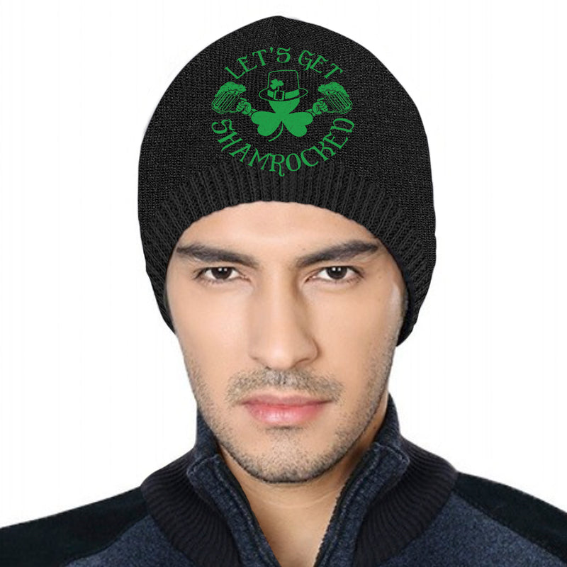 St. Patrick Men Beanie - Let's Get Shamrocked