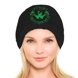 St. Patrick Women Beanie - Let's Get Shamrocked