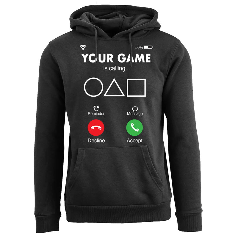 Game of Squid Pullover Hoodie - Your Game is Calling