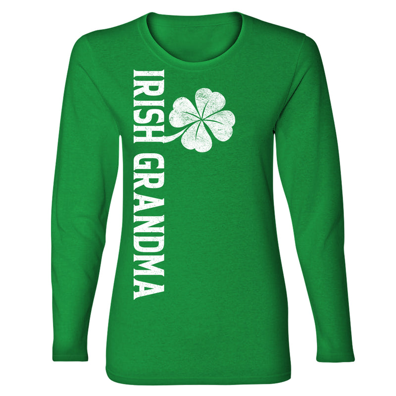 Women's St. Patrick Long Sleeve - Irish Grandma