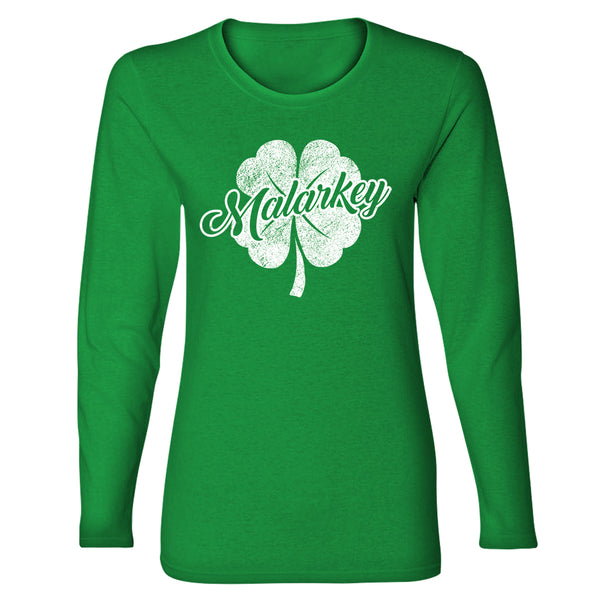 Women's St. Patrick Long Sleeve - Malarkey Clover