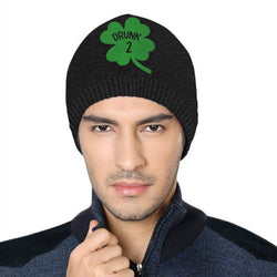 St. Patrick Men Beanie - Drunk Clover 2