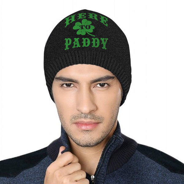 St. Patrick Men Beanie - Here To Paddy