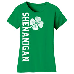 Women's St. Patrick's Day T-Shirts - SHENANIGAN