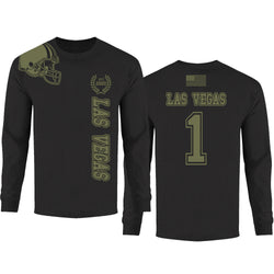 Men's Football Salute Long Sleeve - Las Vegas