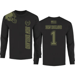 Men's Football Salute Long Sleeve - New England