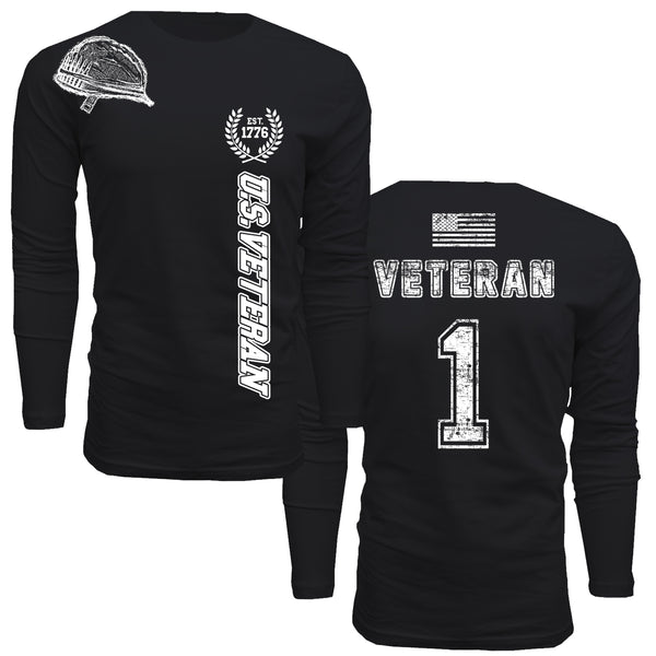 Shoulder Helmet Veteran - Men's Long Sleeve