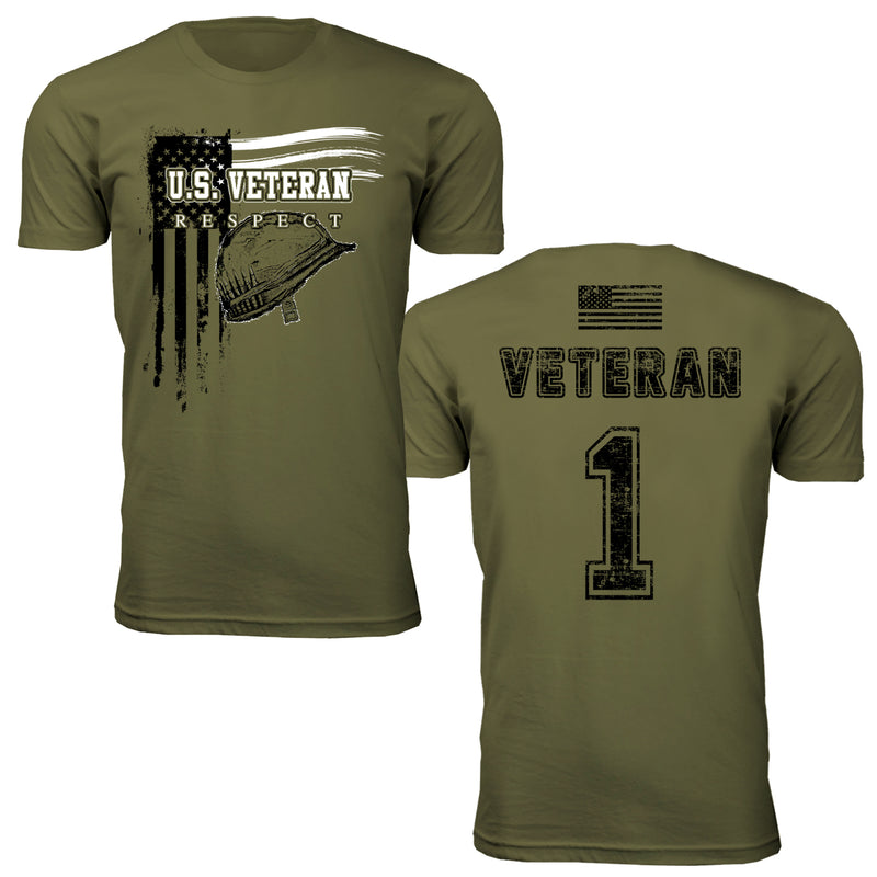 U.S. Veteran Respect - Men's T-Shirts