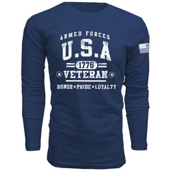 Armed Forces USA - Men's Long Sleeve