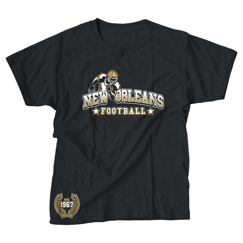 Men's Football Team Running Back T-Shirts - New Orleans