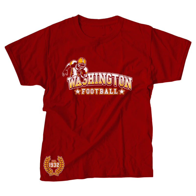 Men's Football Team Running Back T-Shirts - Washington