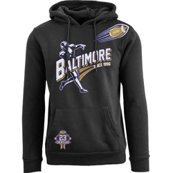 Men's Ballers Football Pull Over Hoodie - Baltimore