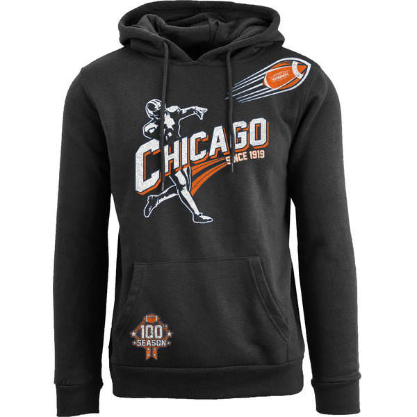 Men's Ballers Football Pull Over Hoodie - Chicago