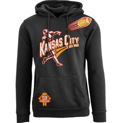 Men's Ballers Football Pull Over Hoodie - Kansas City