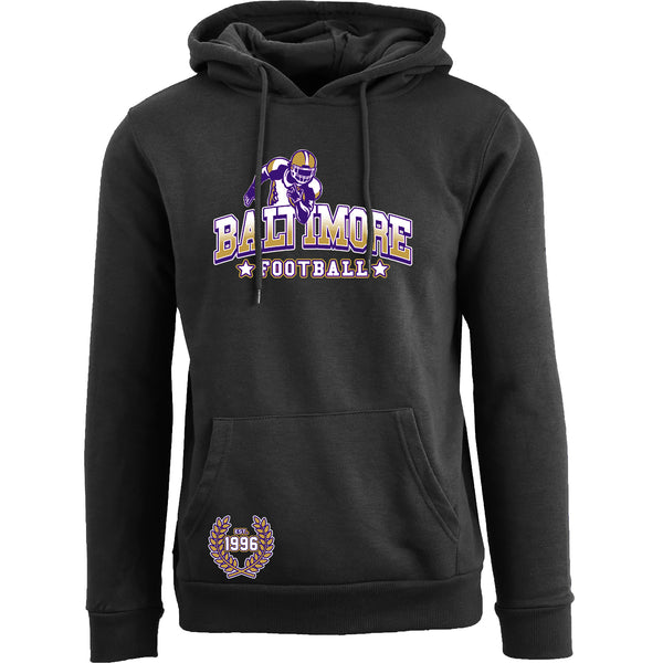 Men's Greatest Football Legends Pull Over Hoodie - Baltimore