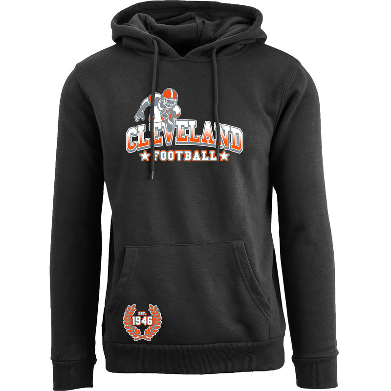 Men's Greatest Football Legends Pull Over Hoodie - Cleveland