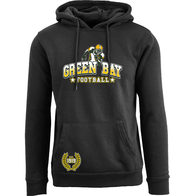 Men's Greatest Football Legends Pull Over Hoodie - Green Bay