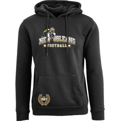 Men's Greatest Football Legends Pull Over Hoodie - New Orleans