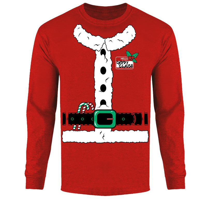 Men's Christmas - Santa Suit - Long Sleeve