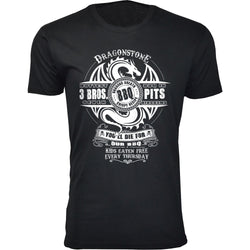 Men's Thrones and Dragon's T-shirts - Dragonstone BBQ