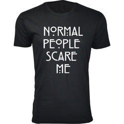 Men's Normal People Scare Me Humor T-shirts