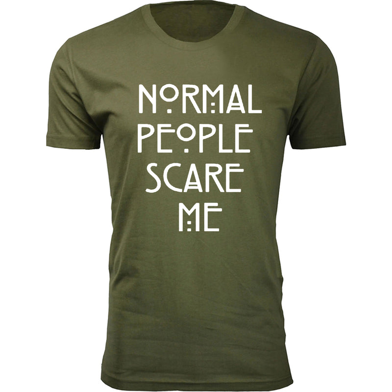 Men's Normal People Scare Me Humor T-shirts